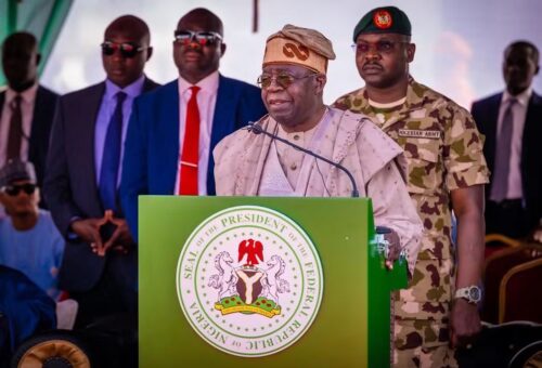 Tinubu Inaugurates Presidential Campaign Council, Pledges Not to Betray Its Trust