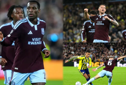 Nicolas Jackson runs show as Aston Villa thrash Fenerbahce 6-0