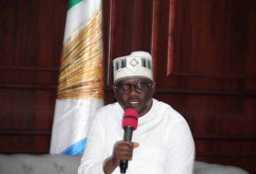 Gov Fintiri Receives Taraba Governor Kefas in Condolence Visit Over Bamanga Tukur’s Death – Adamawa State Government